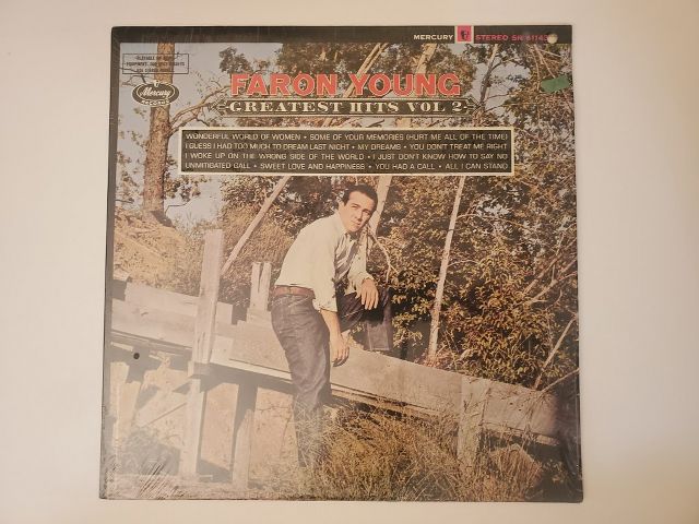Faron Young Greatest Hits - Vol. 2 vinyl record