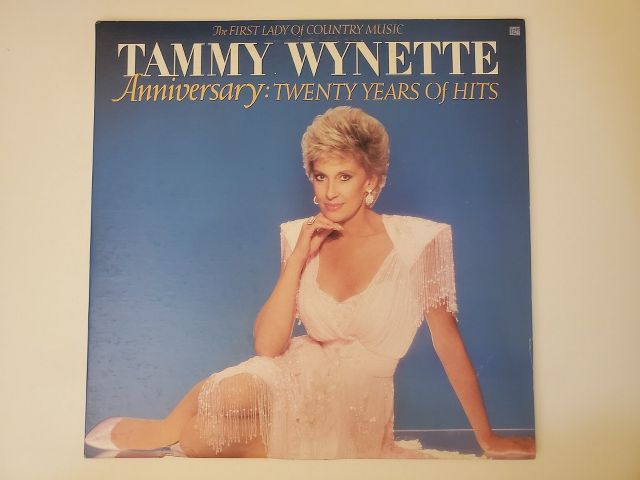 Tammy Wynette Anniversary: Twenty Years of Hits vinyl record