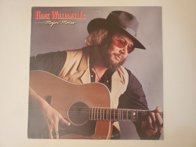 Hank Williams Jr Major Moves vinyl record