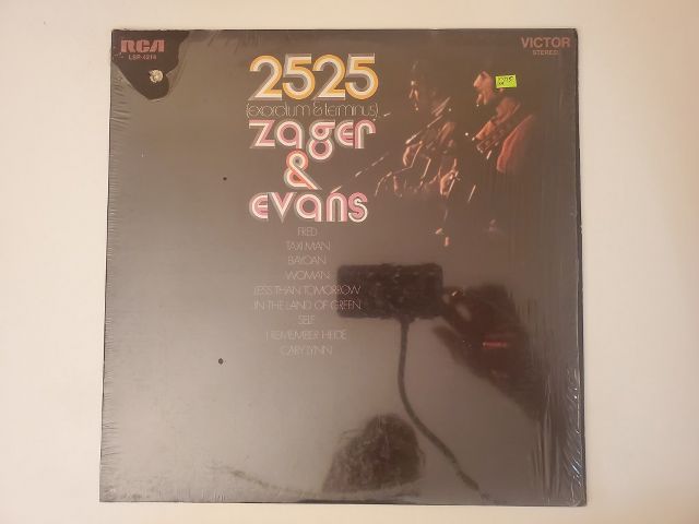 Zager & Evans 2525 (Exordium & Terminus) vinyl record