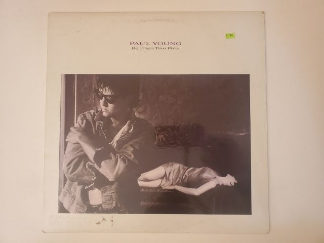 Paul Young Between Two Fires vinyl record