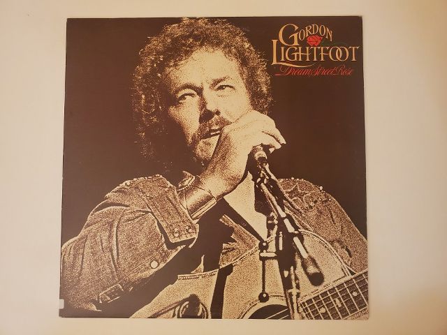 Gordon Lightfoot Dream Street Rose vinyl record