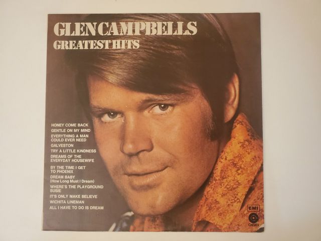 Glen Campbell Greatest Hits vinyl record