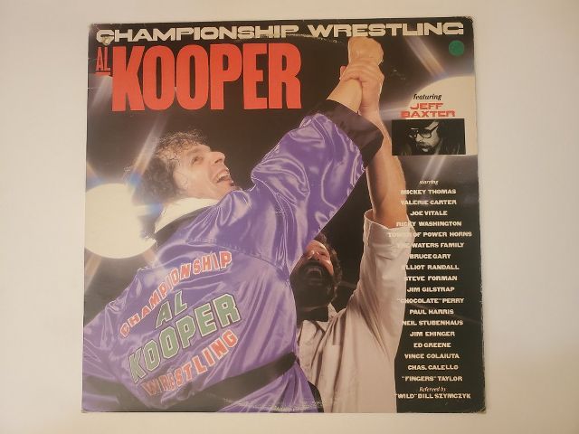 Al Kooper Championship Wrestling vinyl record