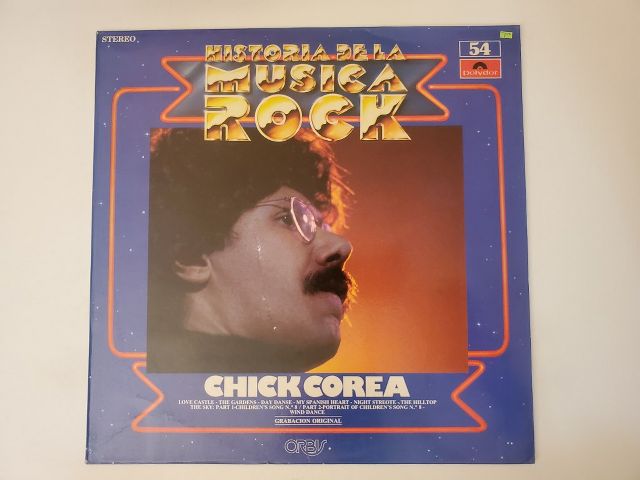 Chick Corea Historia de la Musica Rock vinyl record