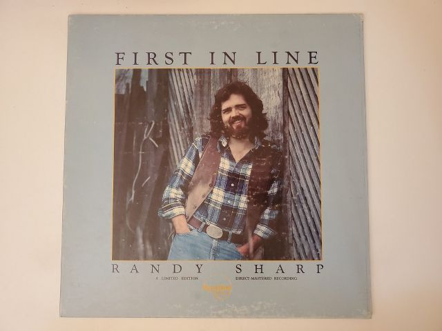 Randy Sharp First in Line vinyl record
