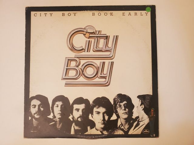 City Boy Book Early vinyl record