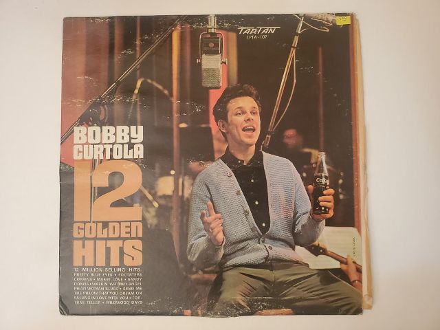 Bobby Curtola 12 Golden Hits vinyl record
