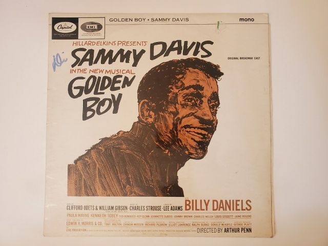 Sammy Davis Jr. Golden Boy: Original Broadway Cast vinyl record