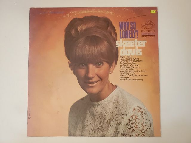 Skeeter Davis Why So Lonely? vinyl record