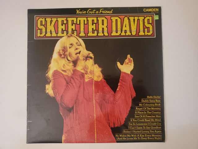 Skeeter Davis You've Got a Friend vinyl record