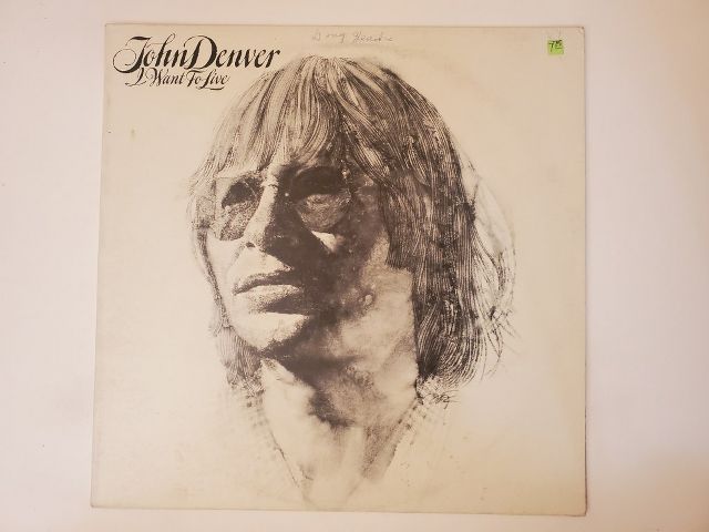 John Denver I Want to Live vinyl record