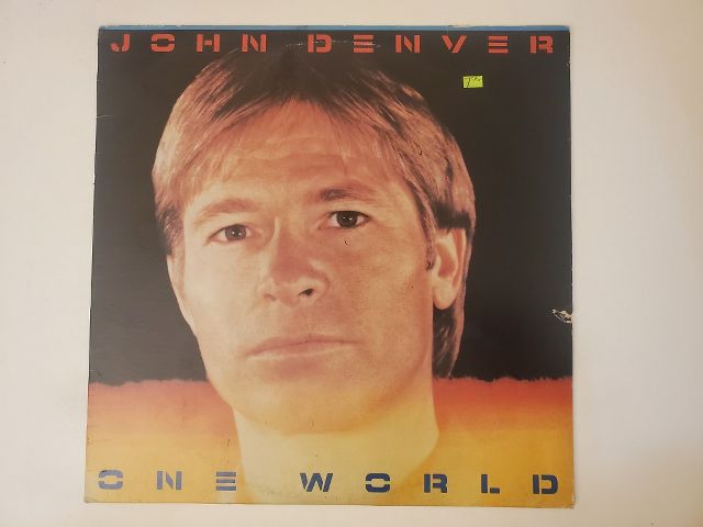 John Denver One World vinyl record