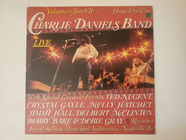 The Charlie Daniels Band Volunteer Jam VII vinyl record