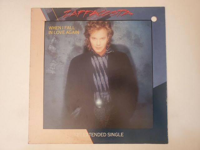 Zappacosta When I Fall in Love Again vinyl record