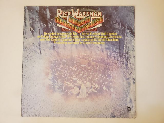 Rick Wakeman Journey to the Centre of the Earth vinyl record