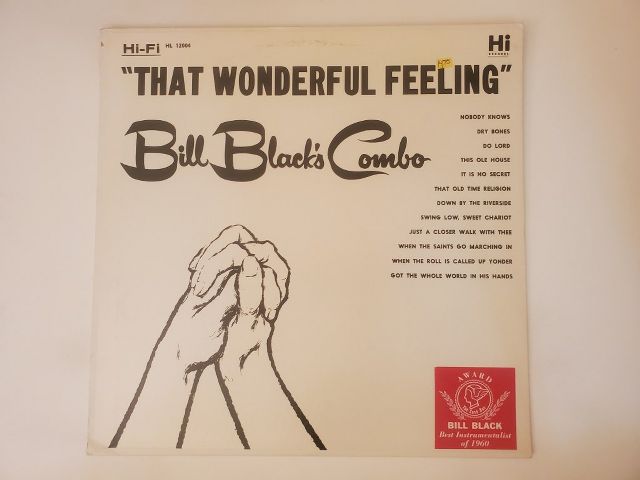Bill Black's Combo That Wonderful Feeling vinyl record