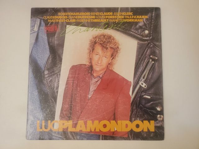Luc Plamondon Chante vinyl record