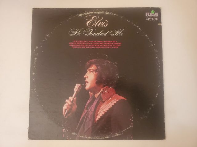 Elvis Presley He Touched Me vinyl record