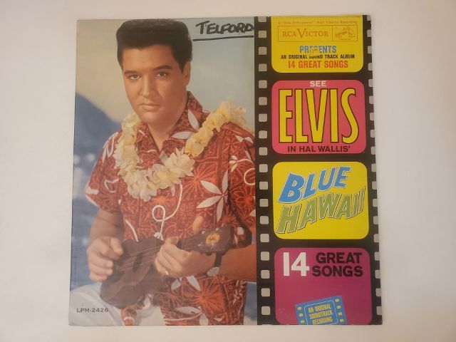 Elvis Presley Blue Hawaii vinyl record