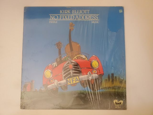 Kirk Elliott No Fixed Address vinyl record