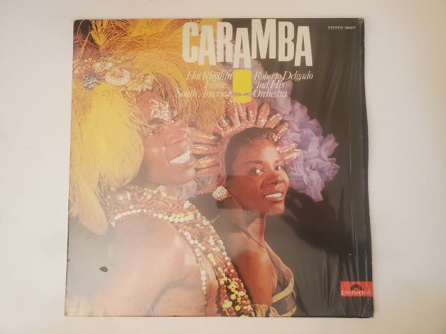 Roberto Delgado and His Orchestra Caramba - Hot Rhythms from South America vinyl record