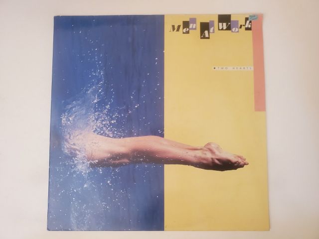 Men at Work Two Hearts vinyl record