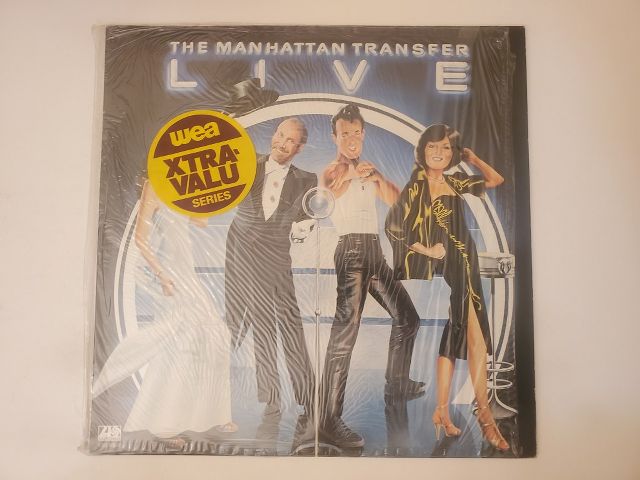 The Manhattan Transfer Live vinyl record