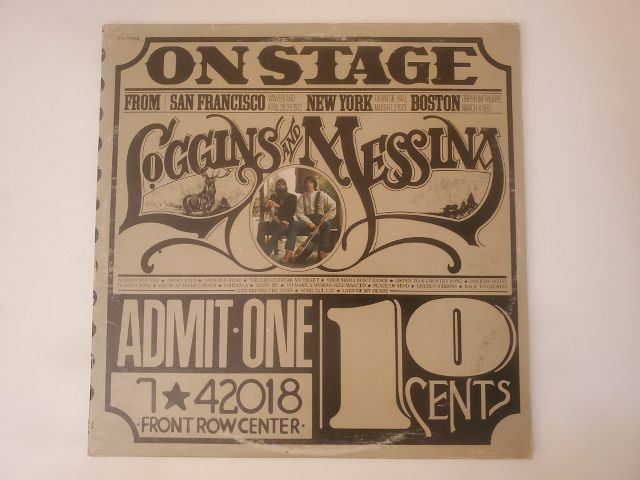 Loggins and Messina On Stage vinyl record