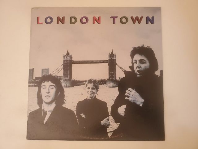 Wings London Town vinyl record