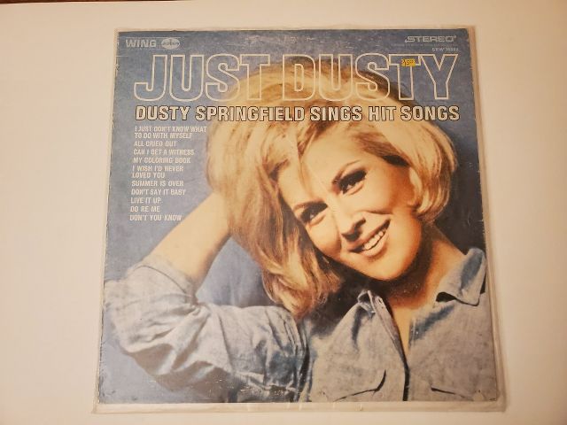 Dusty Springfield Just Dusty: Dusty Springfield Sings Hit Songs vinyl record