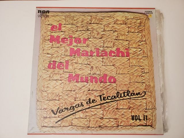 Vargas de Tecalitl?n El Mejor Mariachi del Mundo Vol. II vinyl record