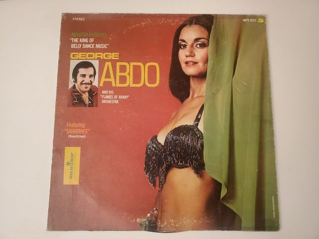 George Abdo The King of Belly Dance Music vinyl record