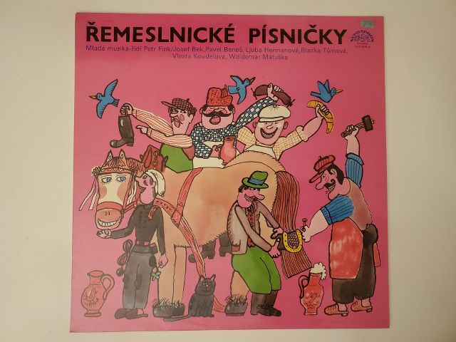 Various Artists ?emeslnick? P?sni?ky vinyl record