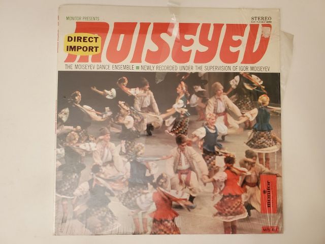 The Moiseyev Dance Ensemble Moiseyev vinyl record