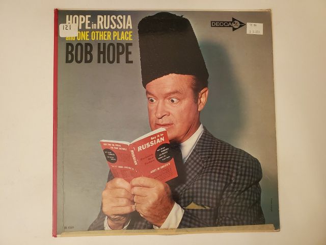 Bob Hope Hope in Russia and One Other Place vinyl record