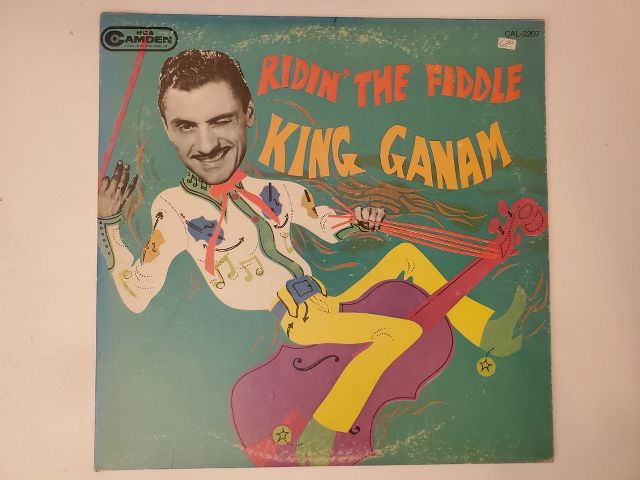 King Ganam Ridin' the Fiddle vinyl record