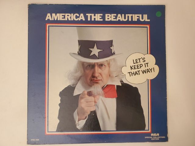 Unknown America The Beautiful: Let's Keep It That Way vinyl record