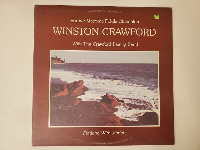 Winston Crawford Fiddling With Variety vinyl record