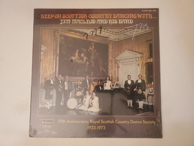 Jim MacLeod and His Band Keep on Scottish Country Dancing with... vinyl record