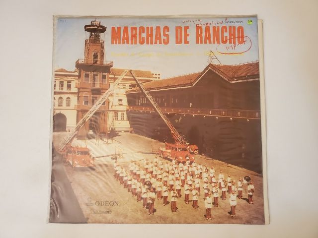 Banda do Corpo de Bombeiros do Distrito Federal Marchas de Rancho vinyl record