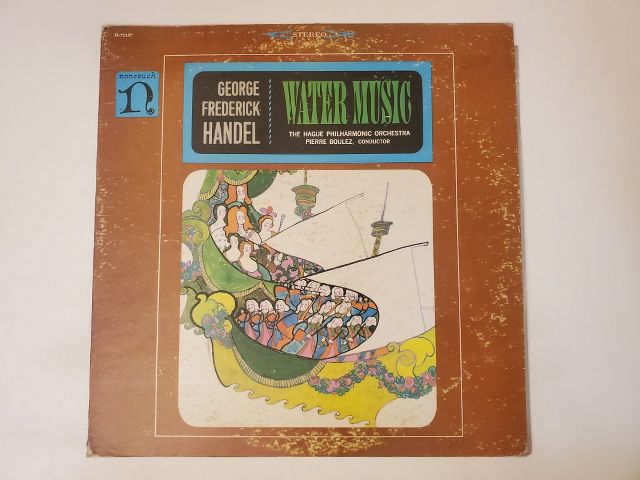 George Frederick Handel Water Music vinyl record