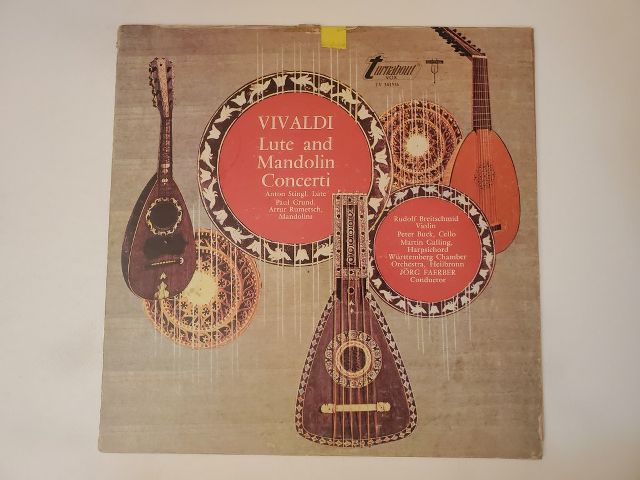 Various Vivaldi: Lute and Mandolin Concerti vinyl record