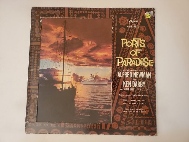 Alfred Newman and Ken Darby Ports of Paradise vinyl record