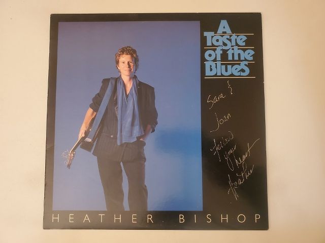 Heather Bishop A Taste of the Blues vinyl record