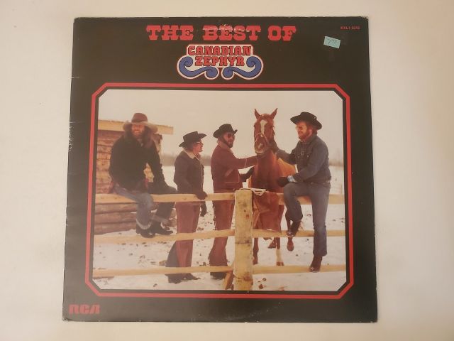 Canadian Zephyr The Best of Canadian Zephyr vinyl record