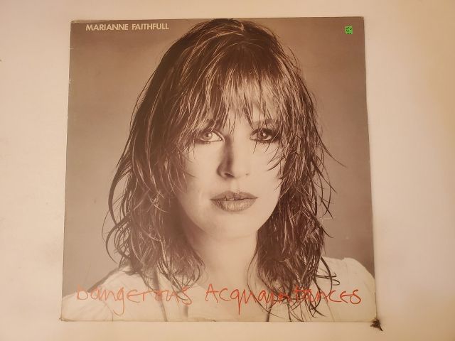Marianne Faithfull Dangerous Acquaintances vinyl record