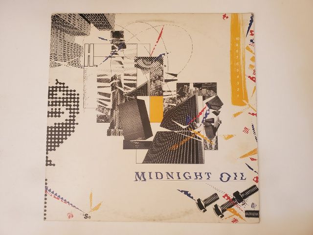 Midnight Oil 10, 9, 8, 7, 6, 5, 4, 3, 2, 1 vinyl record