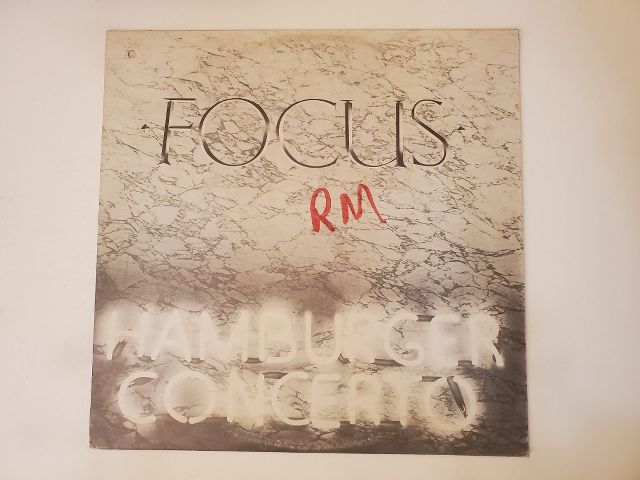 Focus Hamburger Concerto vinyl record