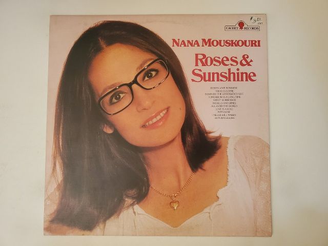 Nana Mouskouri Roses & Sunshine vinyl record